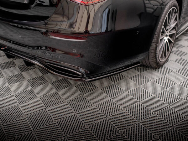 Pol po rear splitter with vertical bars mercedes benz s amg line w223 17758 4