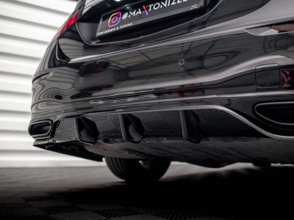 Pol po rear splitter with vertical bars mercedes benz s amg line w223 17758 6