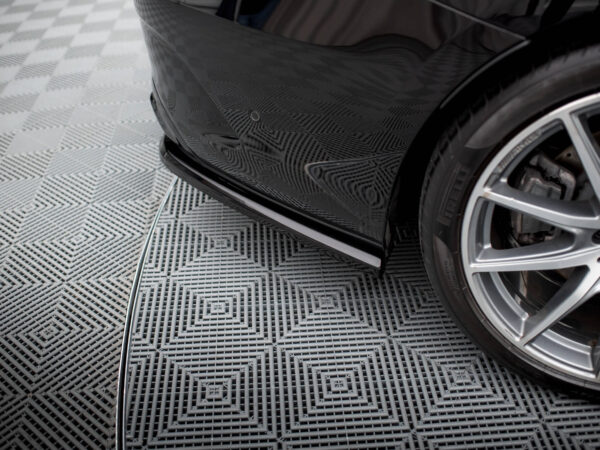 Pol po rear splitter with vertical bars mercedes benz s coupe amg line c217 facelift 20956 11