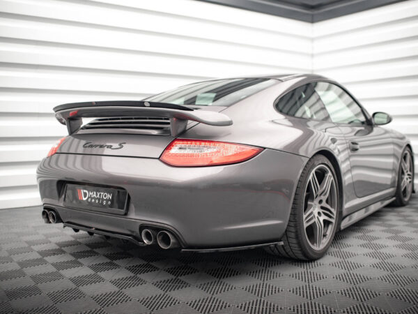 Alternative view of Maxton Design Gloss Black Rear Diffuser For Porsche 911 Carrera 997 LCI