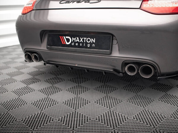 Pol po rear splitter with vertical bars porsche 911 carrera carrera gts 997 facelift 17161 6