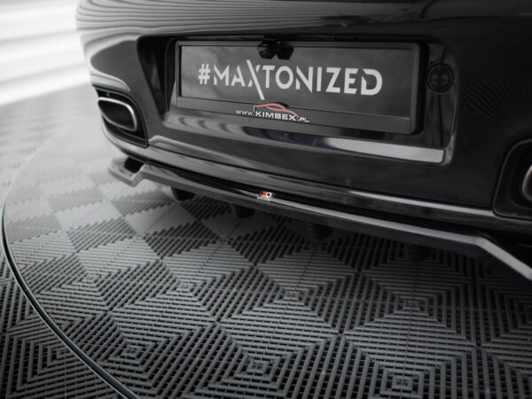 Pol po rear splitter with vertical bars porsche 911 turbo 997 19382 6