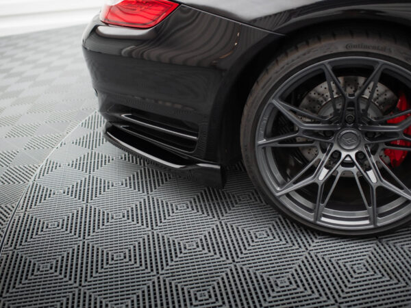 Pol po rear splitter with vertical bars porsche 911 turbo 997 19382 7