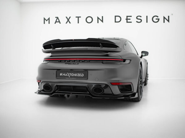 Pol po rear splitter with vertical bars porsche 911 turbo s sport package 992 21883 2