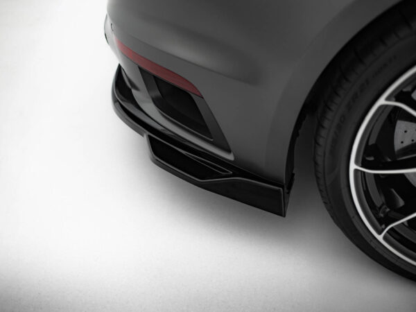 Pol po rear splitter with vertical bars porsche 911 turbo s sport package 992 21883 5