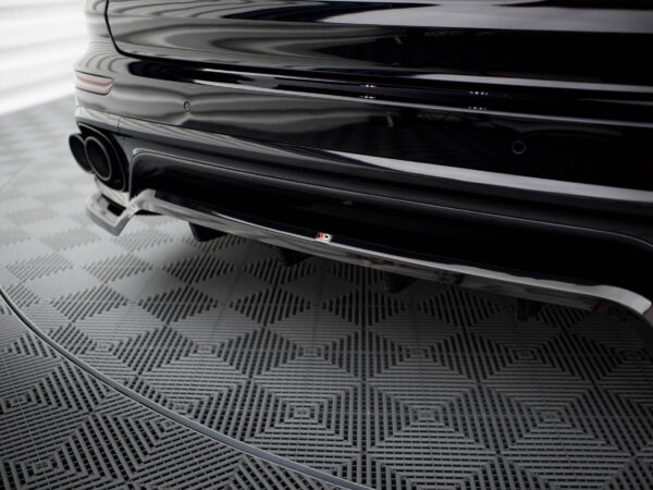 Pol po rear splitter with vertical bars porsche cayenne mk2 facelift 19507 4