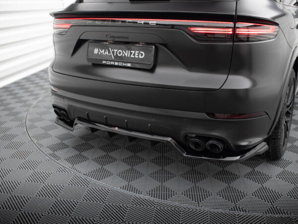 Pol po rear splitter with vertical bars porsche cayenne sport design mk3 18995 5