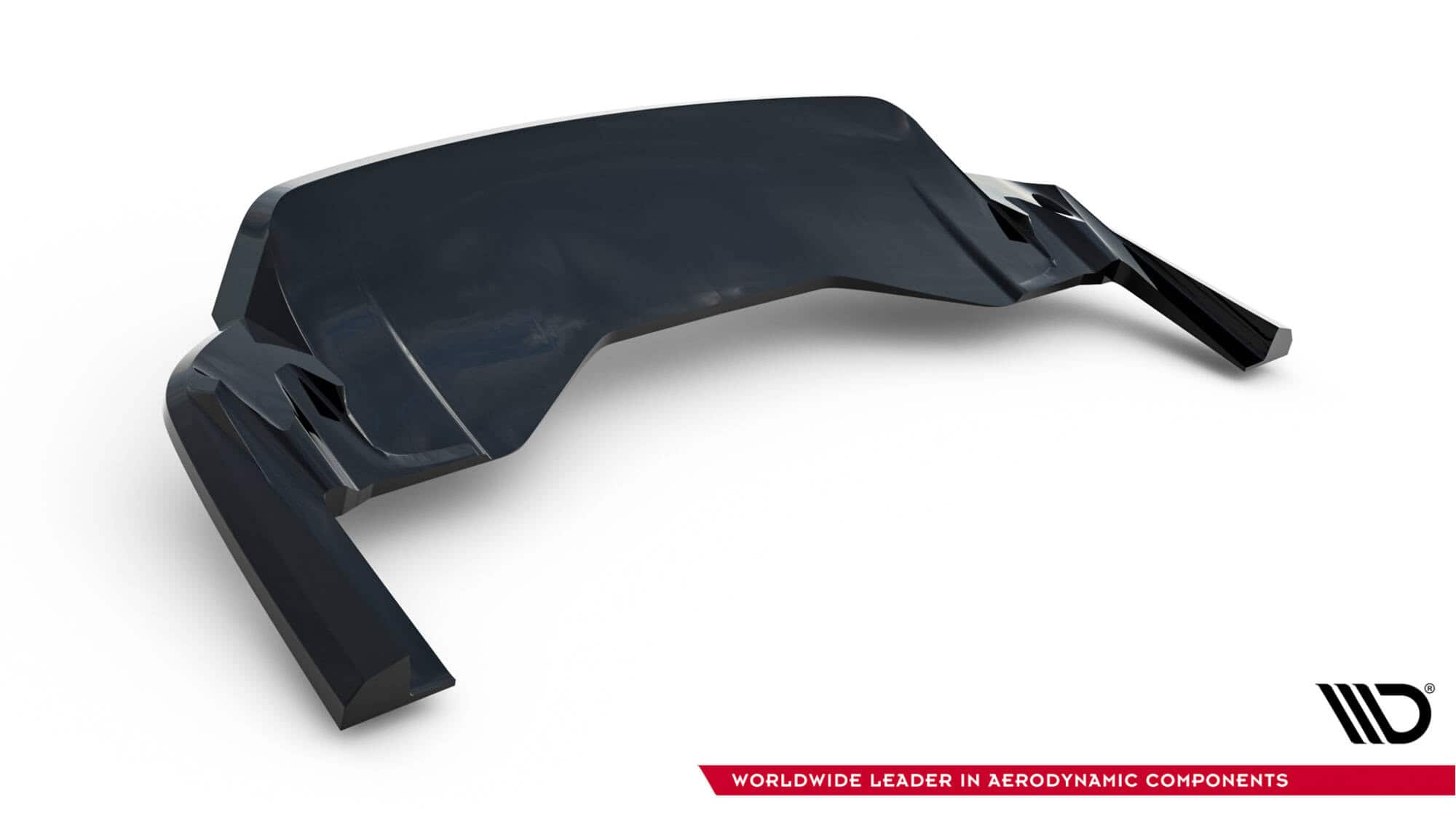 Maxton design gloss black rear diffuser for porsche taycan 9j1 turbo s mk1 - image 6