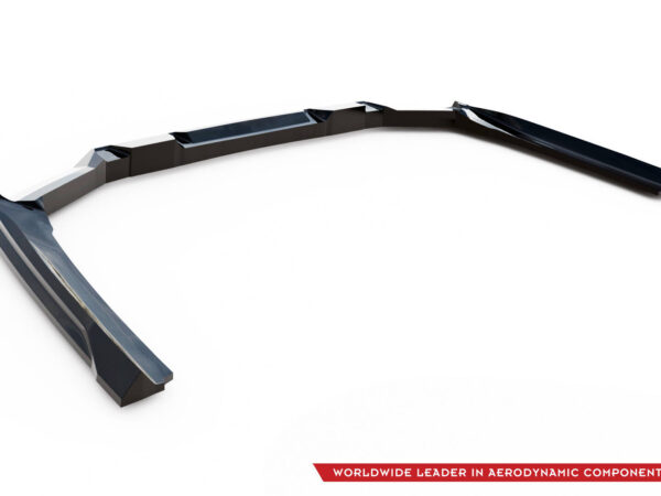 Pol po rear splitter with vertical bars v 1 bmw 5 i5 m pack g60 20601 5