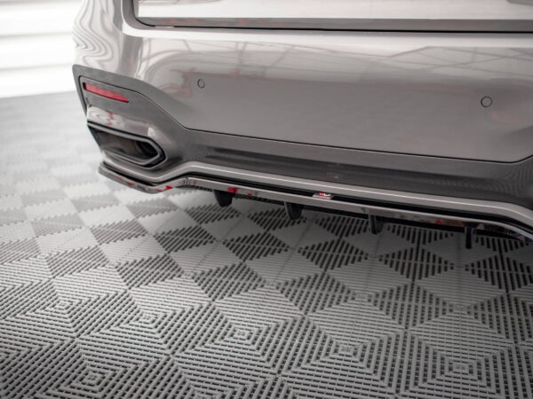 Alternative view of Maxton Design Gloss Black Rear Diffuser V.1 For BMW 7 Series G11 G12 M Sport LCI