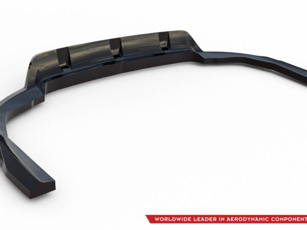 Pol po rear splitter with vertical bars v 1 bmw x5 m pack g05 facelift 19467 6