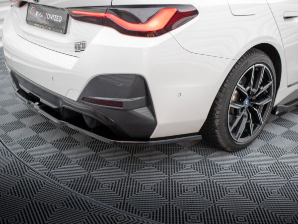 Pol po rear splitter with vertical bars v 1 bmw i4 m pack g26 18603 3