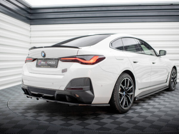 Pol po rear splitter with vertical bars v 1 bmw i4 m pack g26 18603 5