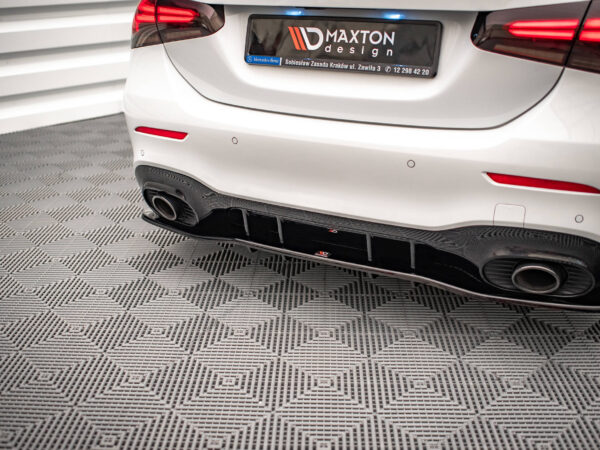 Pol po rear splitter with vertical bars v 1 mercedes a 35 amg sedan v177 14351 5