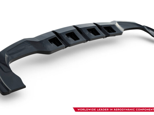 Pol po rear splitter with vertical bars v 1 mercedes benz gla 45 amg 7098 6