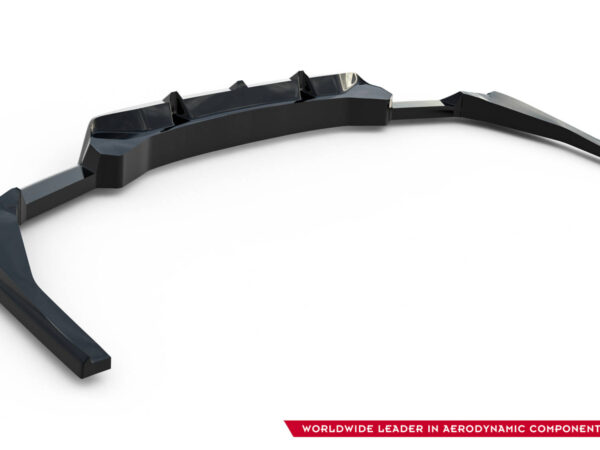 Pol po rear splitter with vertical bars v 2 bmw x4 m pack g02 facelift 22371 2