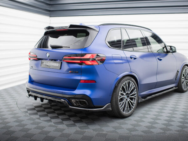 Alternative view of Maxton Design Gloss Black Rear Diffuser V.2 For BMW X5 G05 M Sport LCI