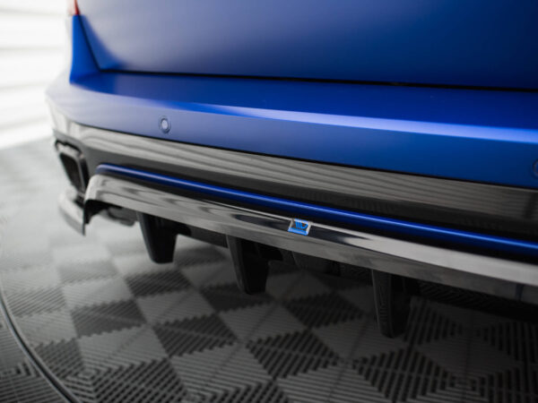 Pol po rear splitter with vertical bars v 2 bmw x5 m pack g05 facelift 19468 5