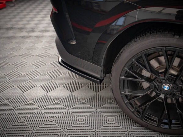 Pol po rear splitter with vertical bars v 2 bmw x6 m pack g06 16543 3