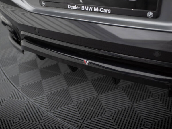 Pol po rear splitter with vertical bars v 2 bmw x6 m pack g06 facelift 19680 3