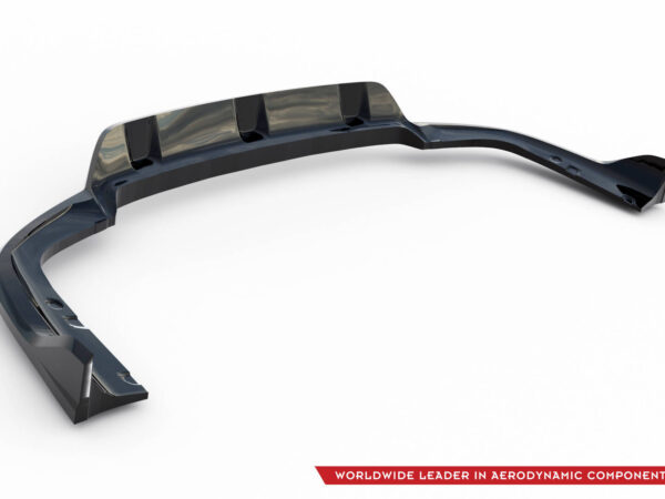 Pol po rear splitter with vertical bars v 2 bmw x6 m pack g06 facelift 19680 5
