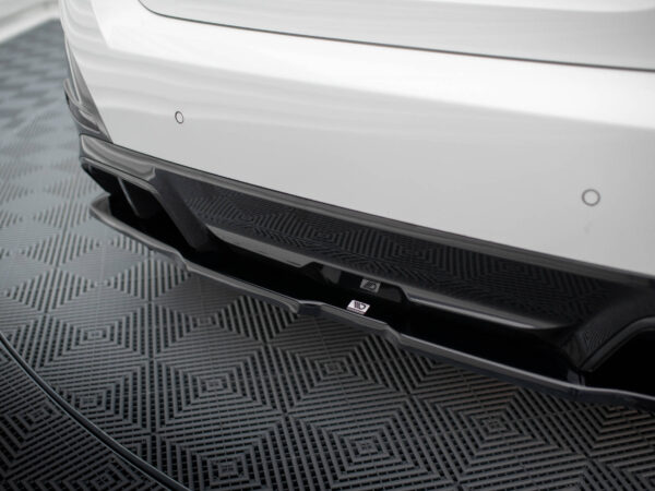 Pol po rear splitter with vertical bars v 2 bmw i4 m pack g26 18606 3