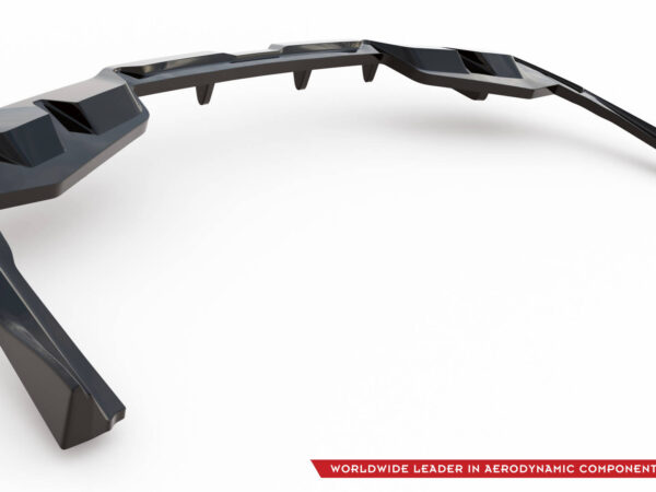 Pol po rear splitter with vertical bars v 2 bmw i4 m pack g26 18606 8