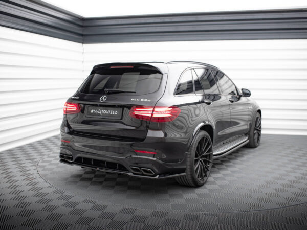 Alternative view of Maxton Design Gloss Black Rear Diffuser V.2 For Mercedes-Benz AMG GLC63 X253