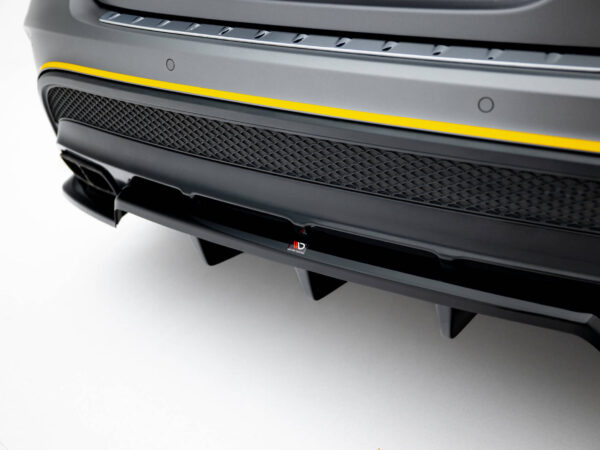 Pol po rear splitter with vertical bars v 2 mercedes benz gla 45 amg x156 22063 3