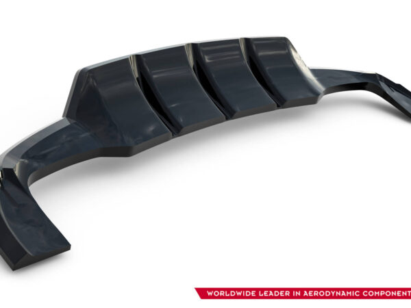 Pol po rear splitter with vertical bars v 2 mercedes benz gla 45 amg x156 22063 5