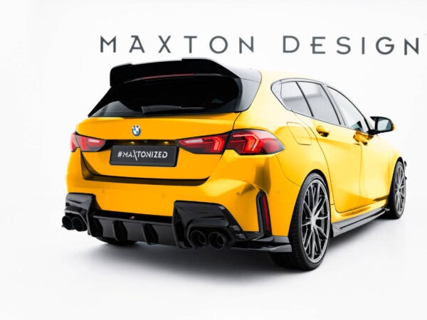 Alternative view of Maxton Design Gloss Black Rear Diffuser For BMW Series F70 M Sport