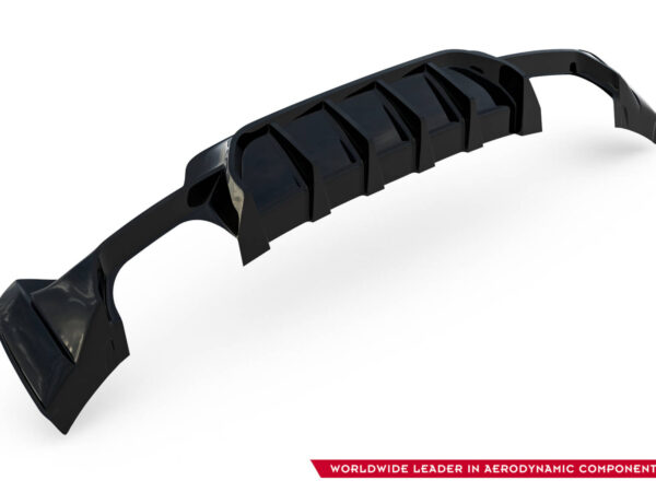 Pol po rear valance bmw 4 coupe gran coupe cabrio m pack f32 f36 f33 version with dual exhausts on both sides 20835 4