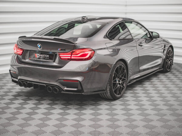 Alternative view of Maxton Design Gloss Black Rear Diffuser For BMW M4 F82