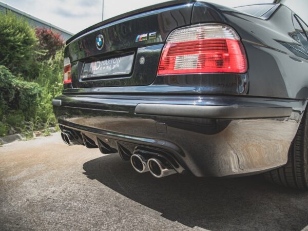 Alternative view of Maxton Design Gloss Black Rear Diffuser For BMW M5 5 Series E39 M Sport