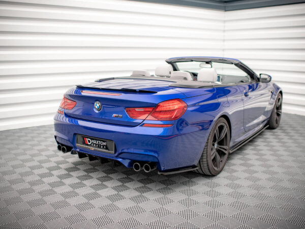 Alternative view of Maxton Design Gloss Black Rear Diffuser For BMW M6 Series F06 F12 F13