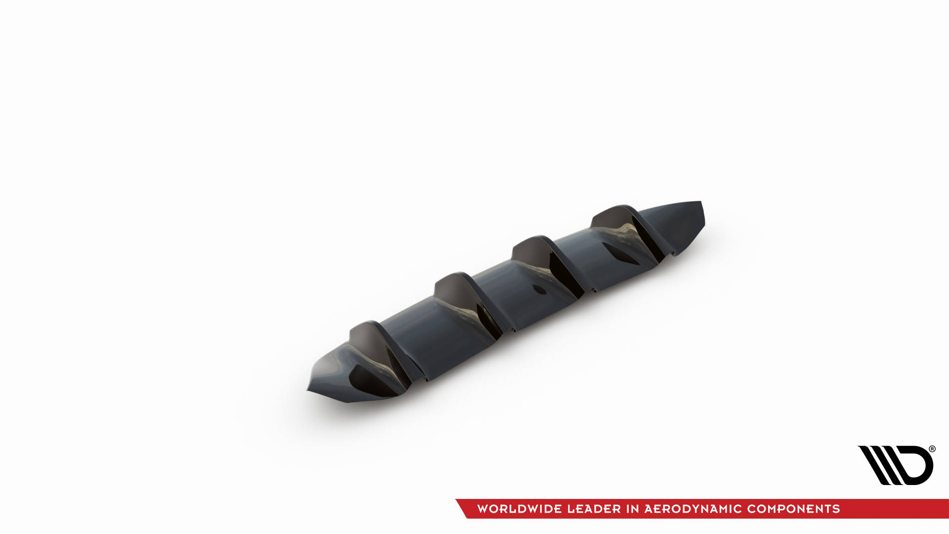 Maxton design gloss black rear diffuser for mercedes-benz amg glb35 x247 - image 6