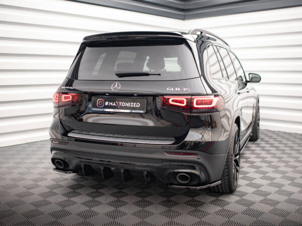 Alternative view of Maxton Design Gloss Black Rear Diffuser For Mercedes-Benz AMG GLB35 X247