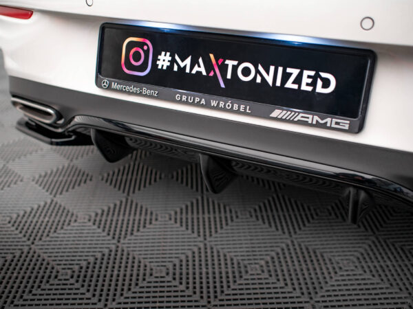 Pol po rear valance mercedes benz e class w213 coupe c238 cabriolet a238 amg line 8105 5
