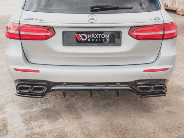 Alternative view of Maxton Design Gloss Black Rear Diffuser For Mercedes-Benz E63 AMG S213