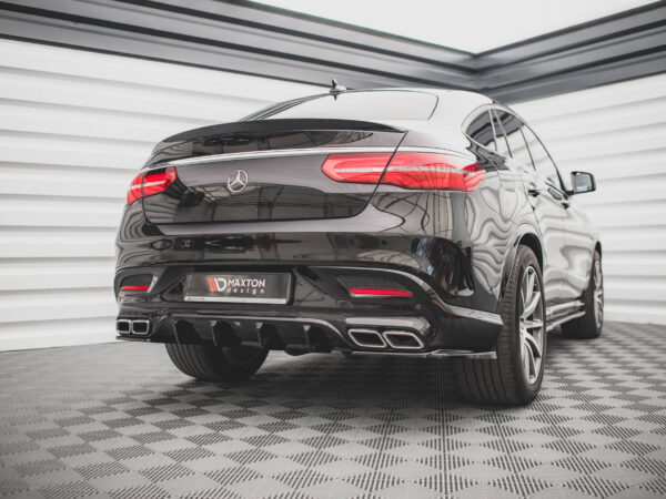 Alternative view of Maxton Design Gloss Black Rear Diffuser For Mercedes-Benz AMG GLE63 C292