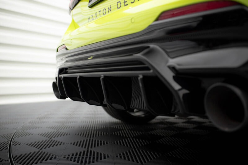 Maxton design gloss black rear diffuser v. 1 for bmw f40 m sport m135i - image 6
