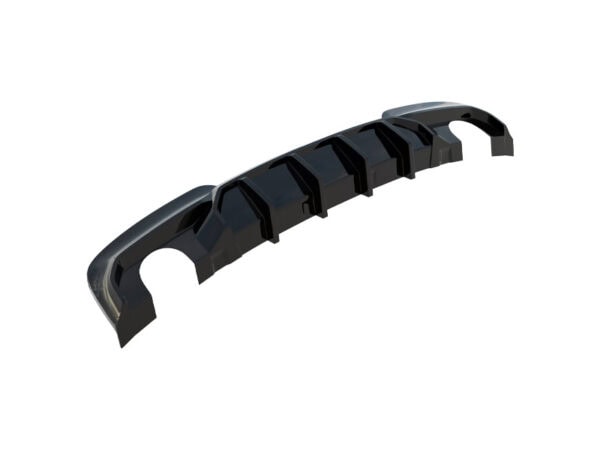 Pol po rear valance v 2 bmw 5 m pack f10 f11 version with two single exhausts 19612 2 1