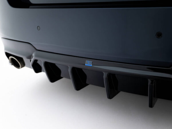 Pol po rear valance v 2 bmw 5 m pack f10 f11 version with two single exhausts 19612 6