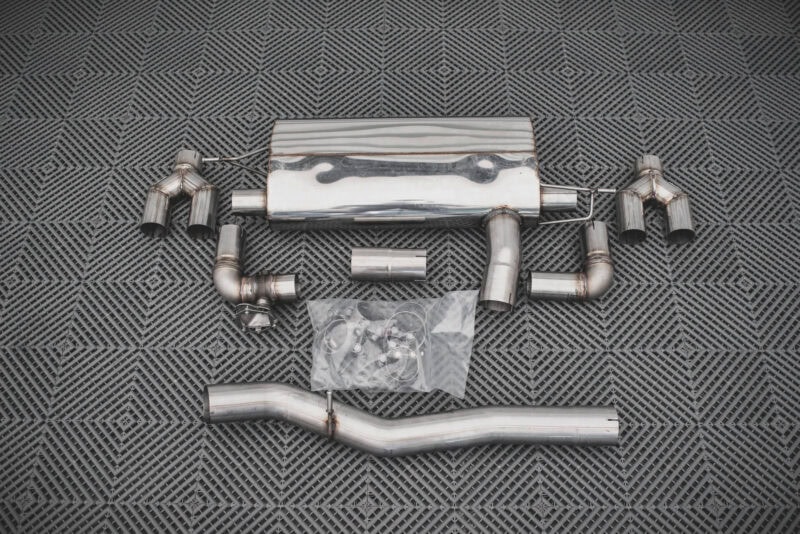 Maxton design rear diffuser v. 2 + milltek sport exhaust for bmw f40 m135i - image 9