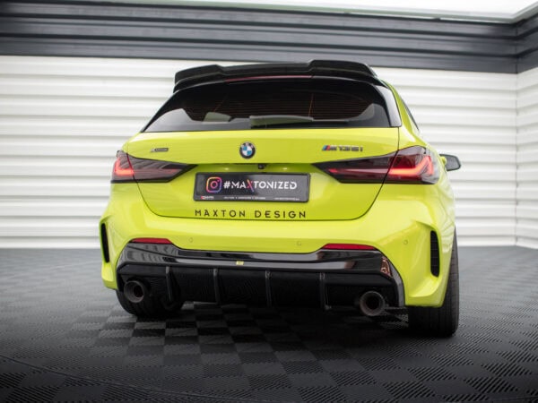 Pol po rear valance v 3 bmw 1 f40 m pack m135i version with single exhausts on two sides 19994 12