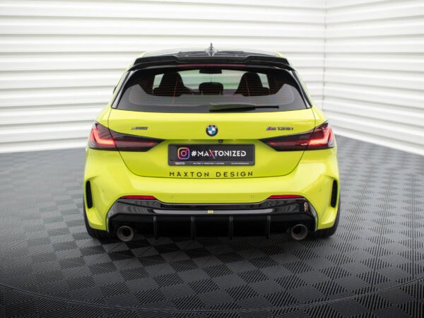 Pol po rear valance v 3 bmw 1 f40 m pack m135i version with single exhausts on two sides 19994 2