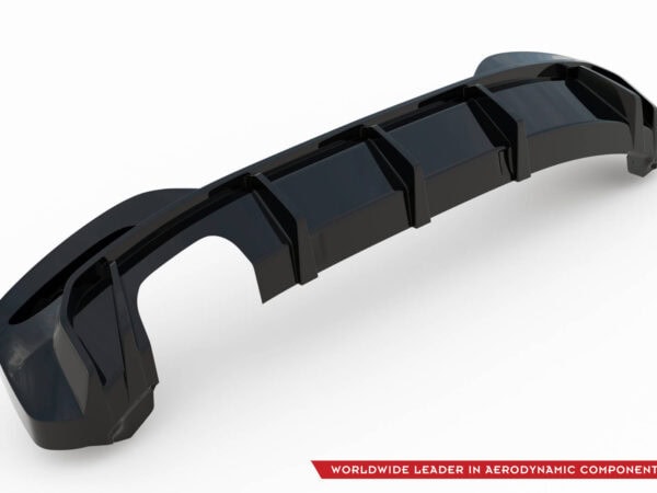 Pol po rear valance v 3 bmw 1 m pack f20 facelift single side dual exhaust version 20764 5