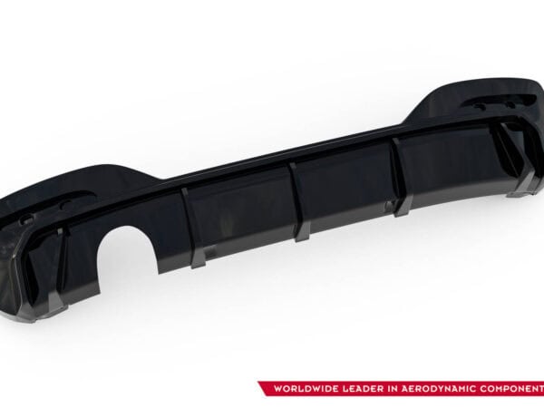 Pol po rear valance v 3 bmw 1 m pack f20 facelift version with single exhaust on one side 20783 7