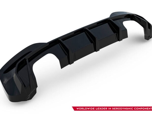 Pol po rear valance v 3 bmw 1 m pack m140i f20 facelift version with dual exhausts on both sides 20842 3