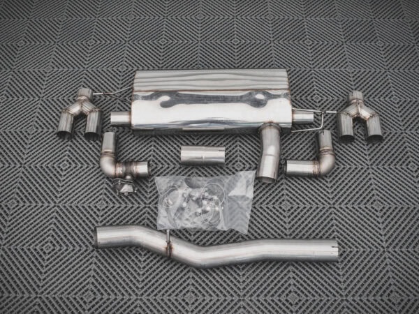 Pol po rear valance v 3 milltek sport exhaust bmw 1 f40 m135i 18300 11